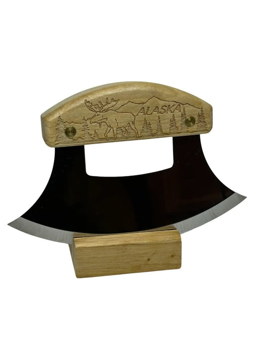 Inupiat Birch Roaming Moose, Ulu ULU