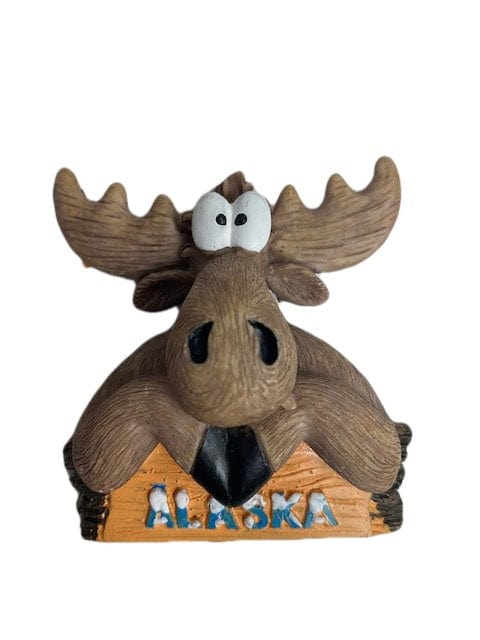 Large Alaska Moose, Magnet COLLECTIBLES / MAGNETS