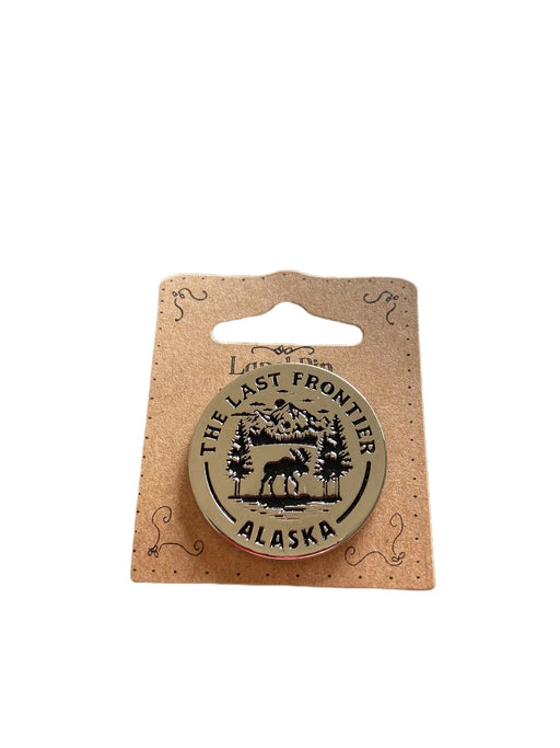 Last Frontier Mountain Moose , Pin COLLECTIBLES / PINS