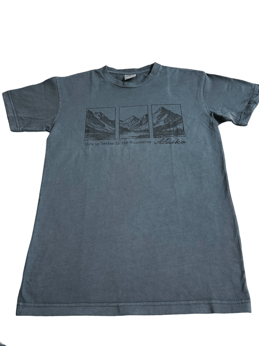 Life is Better in the Mountains, Garment Wash Shirt SOFT GOODS / T-SHIRT