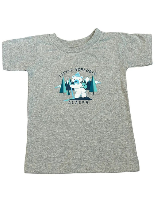 Little Explorer Bear, Toddler T-shirt SOFT GOODS / KIDS