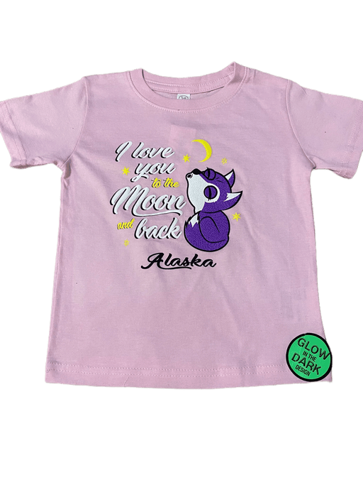 Love you to the Moon, Wolf, Toddler T-shirt SOFT GOODS / KIDS