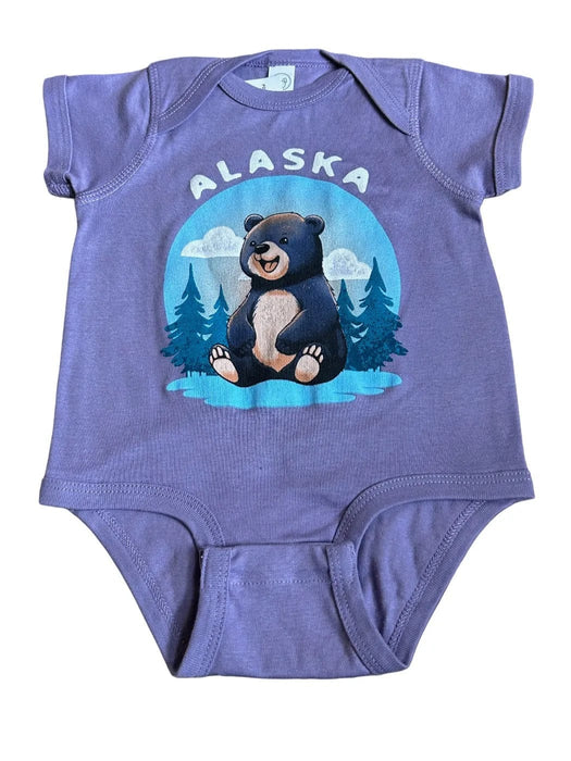 Lullaby Black Bear, Onesie Soft Goods / Baby