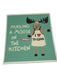 Making a Moose in the Kitchen, Eco Cloth kitchen/Eco Cloth