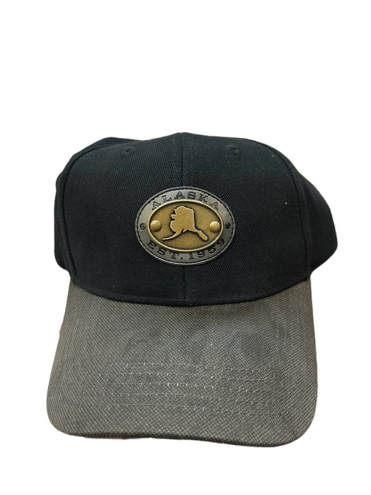 Metal Stamp Alaska Baseball Hat WEARABLES / BASEBALL HATS