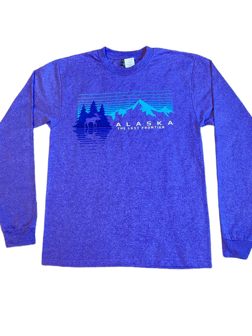 Midnight Reflection Moose, Long sleeve SOFT GOODS / LONG SLEEVES