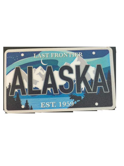 Mini Aurora License Plate, Sticker COLLECTIBLES / STICKERS