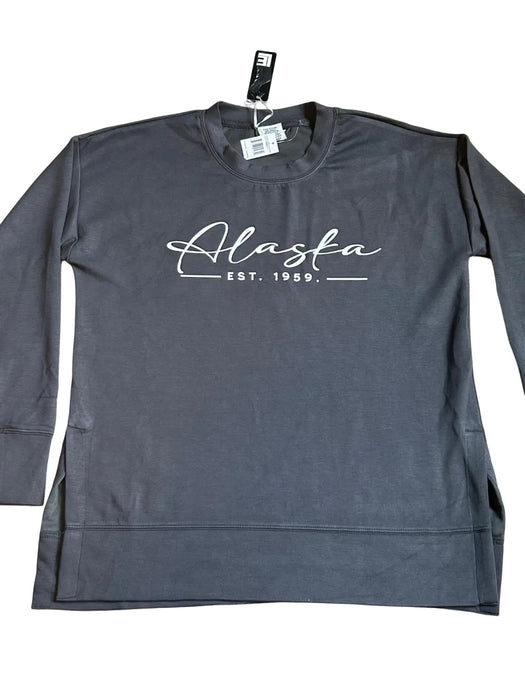 Modal Spandex Low High, Crew Neck SOFT GOODS / CREW NECKS