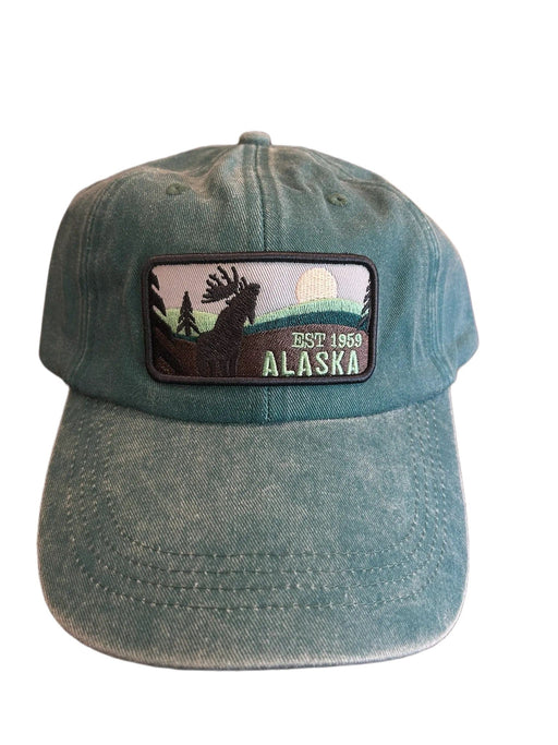 Moose EST Alaska, Wash Baseball Hat WEARABLES / BASEBALL HATS