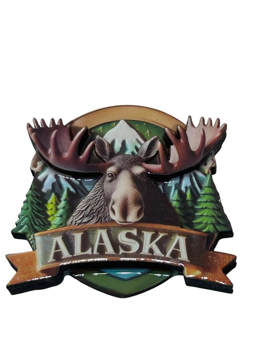 Moose Head 3D Epoxy, Magnet COLLECTIBLES / MAGNETS
