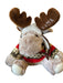 Moose in Red sweater and Winter Hat, Plush KIDS / PLUSH