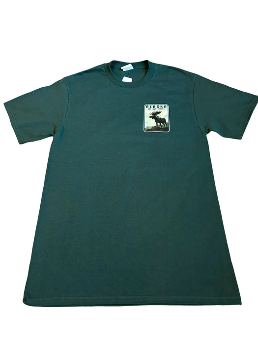 Moose in the Mountain Scene T-shirt SOFT GOODS / T-SHIRT