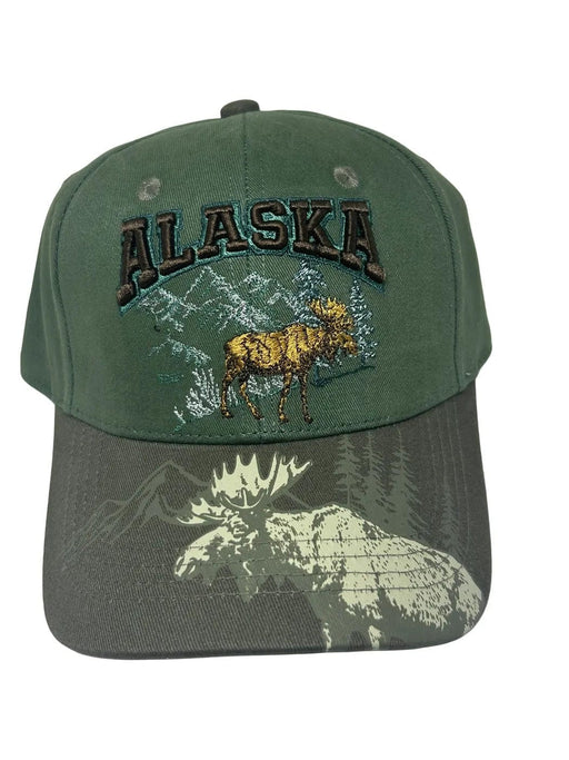 Moose in Tundra, Baseball Hat WEARABLES / BASEBALL HATS