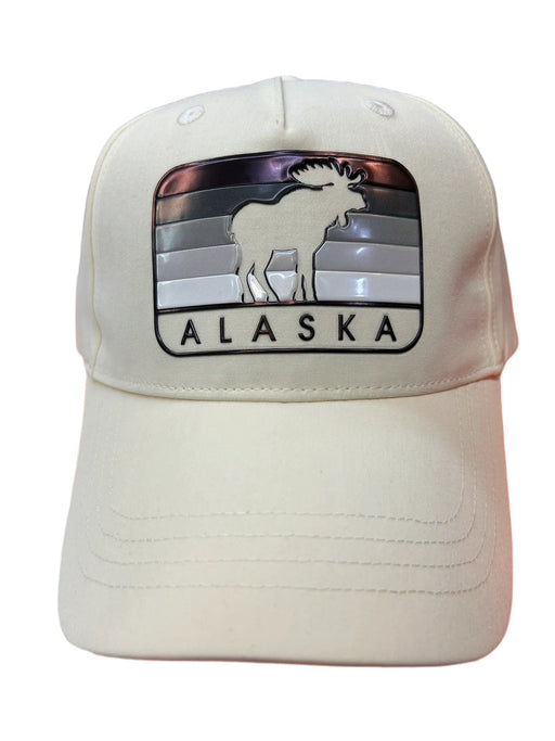 Moose Silhouette Rubber Patch, Baseball Hat WEARABLES / BASEBALL HATS