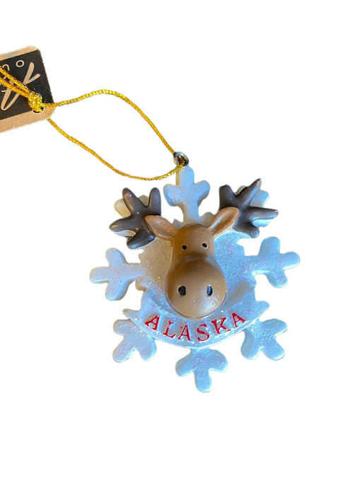 Moose Snowflake, Ornament COLLECTIBLES / ORNAMENTS