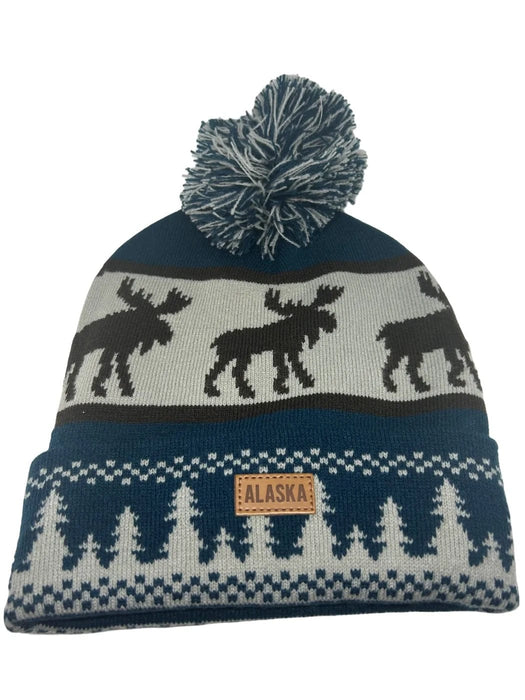 Moose & Tree Pom, Winter Hat WEARABLES / WINTER HATS