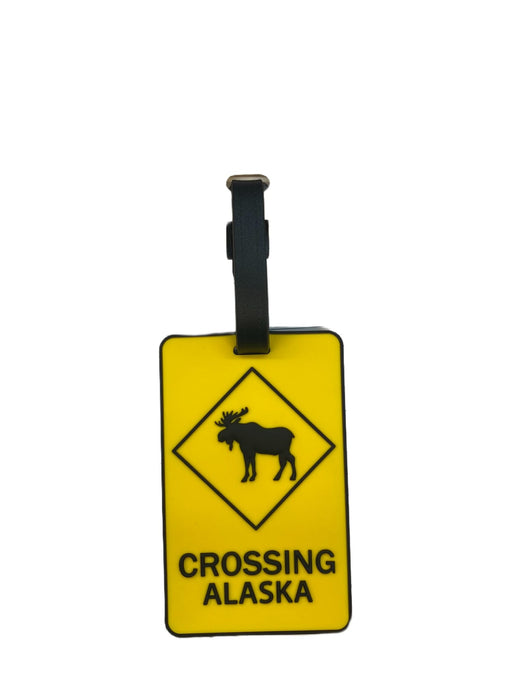 Moose X-ing Alaska, Luggage Tag TRAVEL / ACCESSORIES