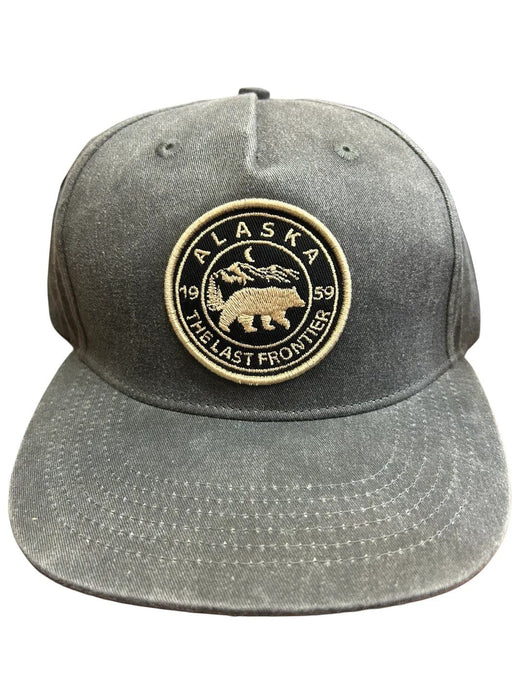 Mountain AK Bear Circle Patch, Baseball Hat WEARABLES / BASEBALL HATS