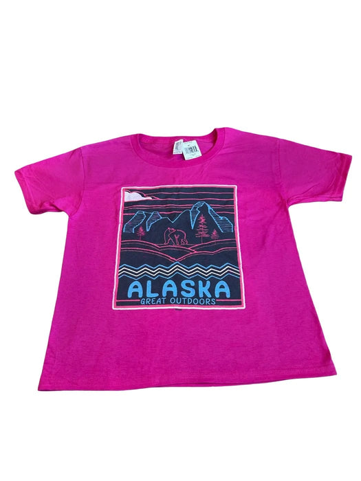 Mountain Flash Bear, Youth T-shirt SOFT GOODS / KIDS