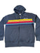 Multi Striped Full Zip Adult Hoodie SOFT GOODS / S-SHIRTS