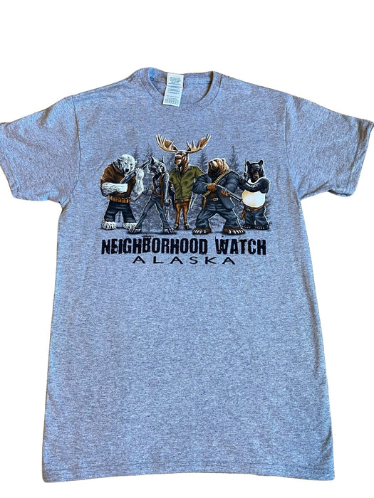 Neighborhood Watch, Adult T-shirt SOFT GOODS / T-SHIRT