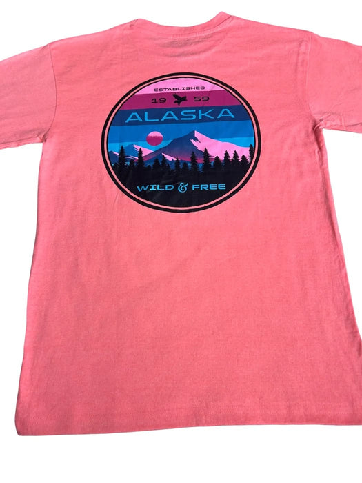 Neon Mountain , Adult Long sleeve Shirt SOFT GOODS / LONG SLEEVES