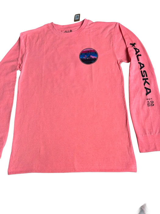 Neon Mountain , Adult Long sleeve Shirt SOFT GOODS / LONG SLEEVES