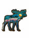 Night Fall, Moose shape Magnet COLLECTIBLES / MAGNETS