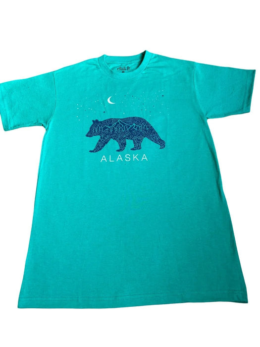 Night Pattern Bear, T-shirt SOFT GOODS / T-SHIRT