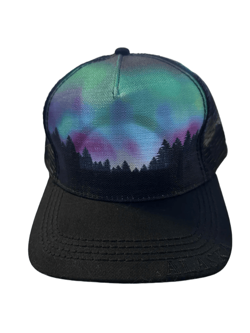 Northern Lights Alaska, Trucker Hat WEARABLES / BASEBALL HATS