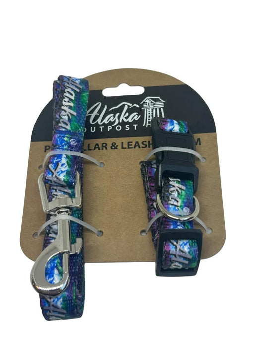 Northern Lights Collar & Leash Set, Small PETS
