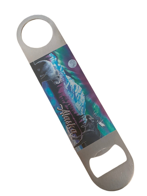 Northern Lights, Magnetic Bottle Opener COLLECTIBLES / MAGNETS