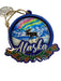 Northern Lights Moose,2 sided Ornament COLLECTIBLES / ORNAMENTS