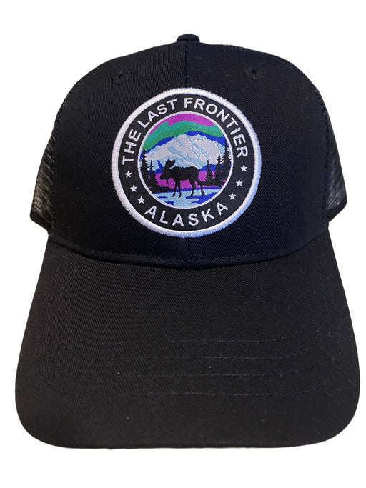 Northern Lights Moose, Last Frontier Trucker Hat WEARABLES / BASEBALL HATS