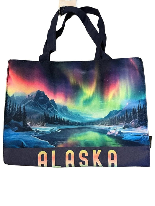Northern Lights Scene, Tote Bag TRAVEL / TOTES & BAGS
