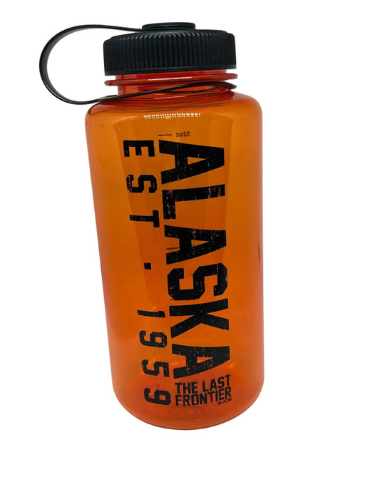 Orange Wide Mouth Water Bottle Travel/Bottles and Cups