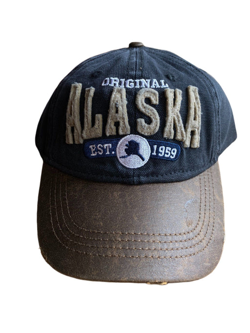 Original Alaska, Leather Bill Baseball Hat WEARABLES / BASEBALL HATS