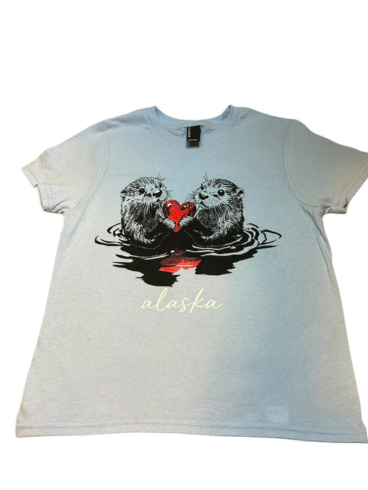 Otter Hearts, Youth T-shirt SOFT GOODS / KIDS