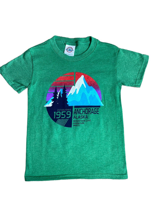 Pie Chart Mountain 1959 Anchorage, Youth T-shirt SOFT GOODS / KIDS