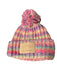 Pink Striped Mountain Pom, Beanie WEARABLES / WINTER HATS