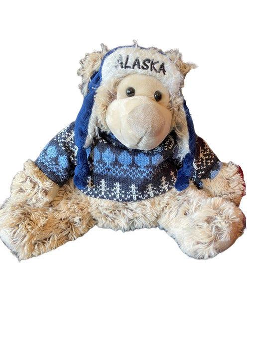 Polar Bear in Hat and Sweater, Plush KIDS / PLUSH