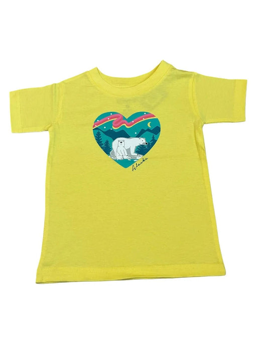 Polar Bear Rainbow, Toddler T-shirt SOFT GOODS / KIDS