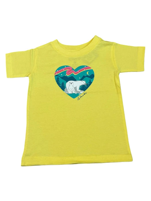 Polar Bear Rainbow, Toddler T-shirt SOFT GOODS / KIDS