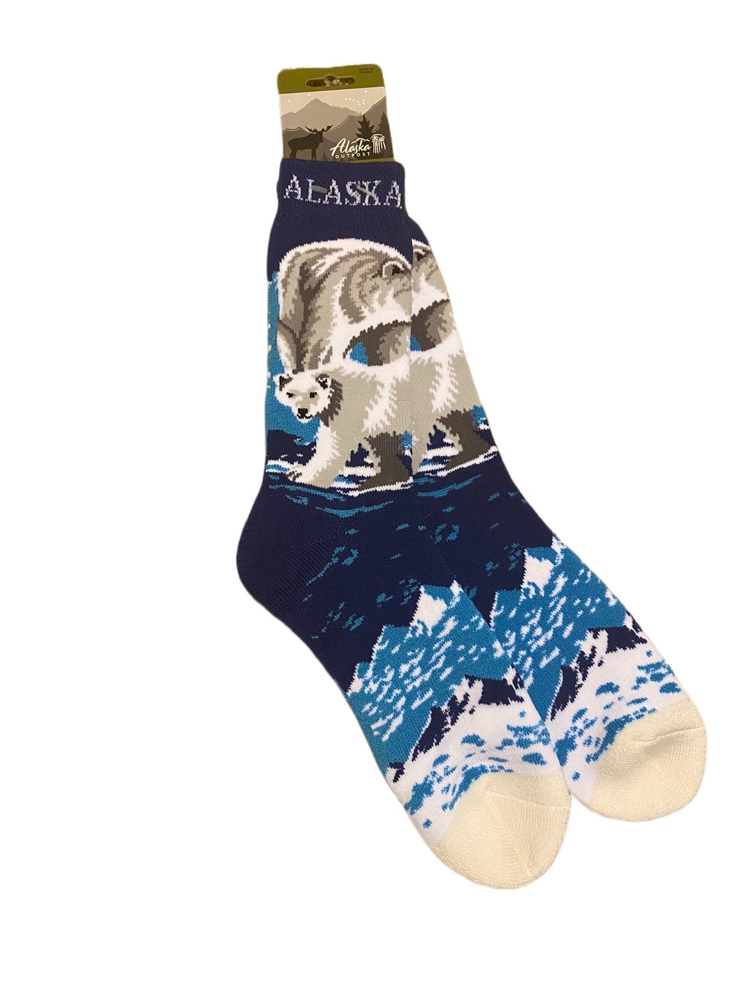 Alaska Socks Polar Bear Gifts