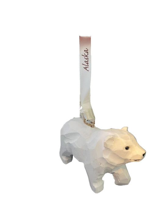 Polar Bear Wood Ornament COLLECTIBLES / ORNAMENTS