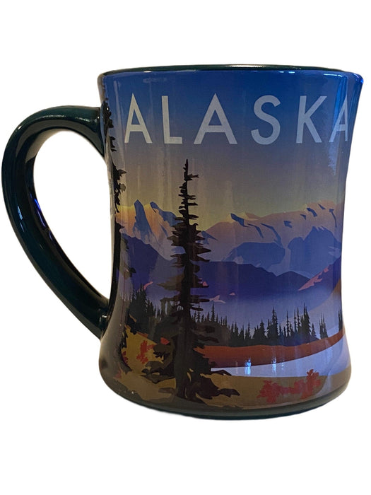 Postcard art Alaska, Mug KITCHEN / MUGS, ASSORTED