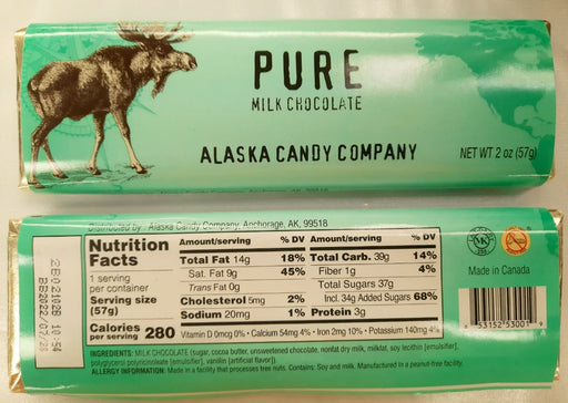 Pure Milk Chocolate Bar FOOD / CHOCOLATE