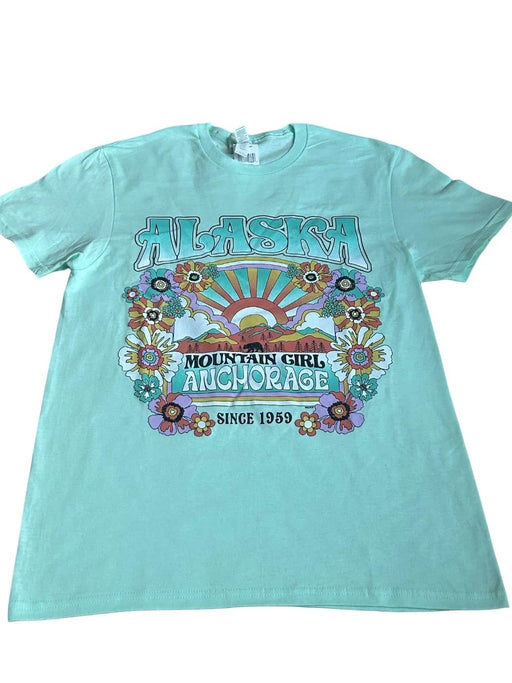 Radiant Mt Floral Bear, Anchorge T-shirt SOFT GOODS / T-SHIRT