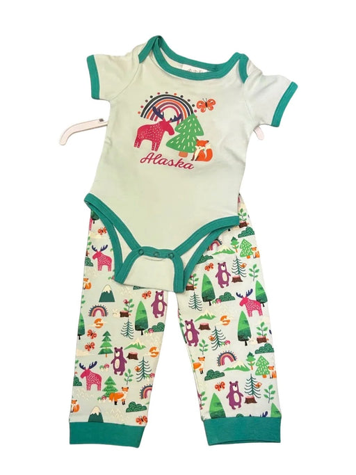Rainbow Critters, 2 Piece Infant Set Baby Gear