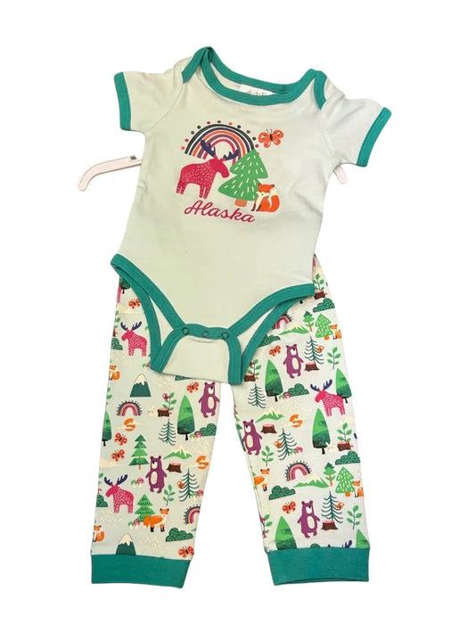 Rainbow Critters, 2 Piece Infant Set Baby Gear